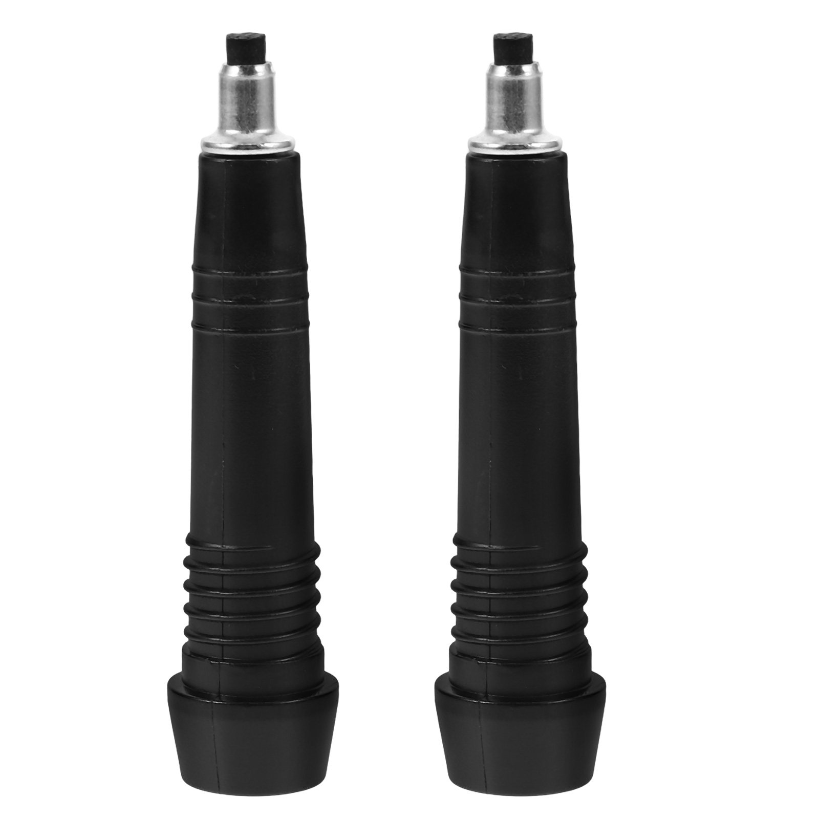Trekking Pole Carbon - 2 ชิ้น ปลายไม้เท้าเดินป่าเหล็กกล้าที่เชื่อถือได้ หัวเปลี่ยนที่กระชับพอดี สำหรับไม้เท้าเดินป่า อุปกรณ์ผจญภัยกลางแจ้ง