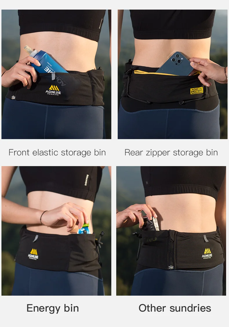 AONIJIE-W8122 กระเป๋าคาดเอวมัล - Race Bib บทวิจารณ์และราคา