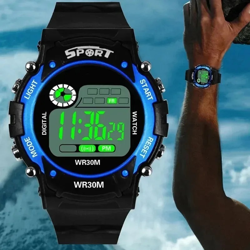 นาฬิกาอิเล็กทรอนิกส์สำหรับเด็ก - Running Watch บทวิจารณ์และราคา