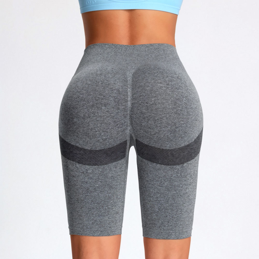กางเกงขาสั้นโยคะเอวสูงสำหรับผู - Running Gear Junior บทวิจารณ์และราคา